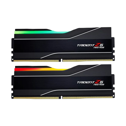 RAM (แรม) G.SKILL TRIDENT Z5 NEO RGB 96GB (48×2) DDR5 5600MHz BLACK (F5-5600J4040D48GX2-TZ5NR)